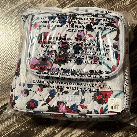 Vera Bradley Lunch Crossbody Bag in Vineyard Floral NWT - Picture 3 of 4